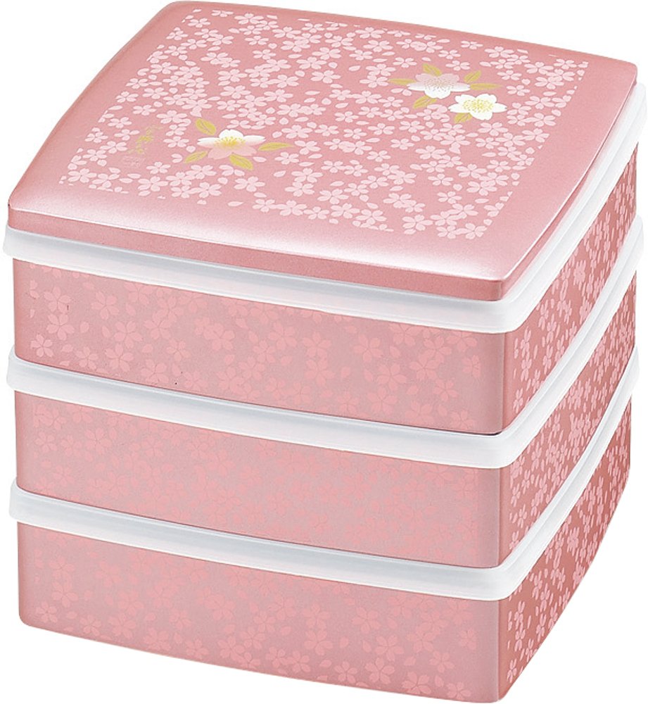 Amazon｜正和 重箱 宇野千代 胴張三段重 6.5 シール付 雅桜